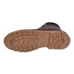 Bocanci barbati din piele naturala imblaniti model iarna Maro K11