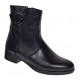 Botine dama din piele naturala imblanite Garda GKR123N