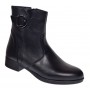 Botine dama din piele naturala imblanite Garda GKR123N