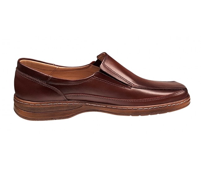 Pantofi casual barbati din piele naturala - Model Maro fara siret GKR126M