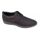 Pantofi barbati din piele naturala - Model Sport Casual Perforat Negru 128N