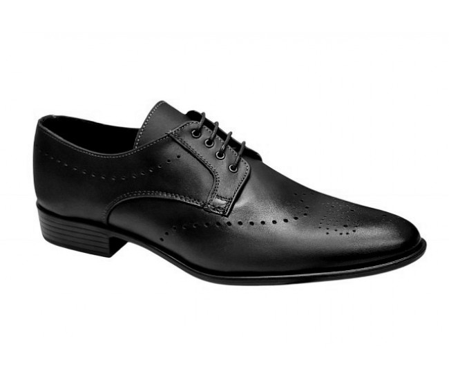 Pantofi eleganti barbati din piele naturala - Model Negru 131