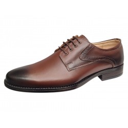Pantofi barbati eleganti maro din piele naturala GKR136M