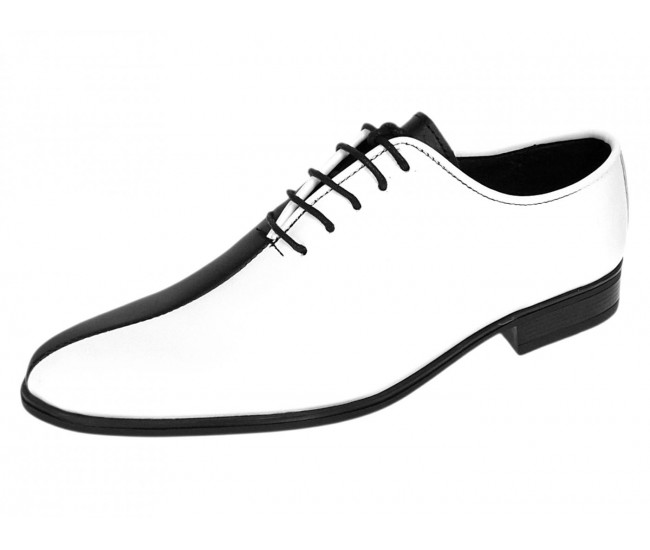 Pantofi barbati de ceremonie din piele naturala in doua culori Ciucaleti GKR137AN