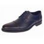Pantofi barbati office eleganti din piele naturala bleumarin inchis - GKR138BLUE