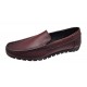 Mocasini barbati casual din piele naturala - Visiniu GKR13VIS