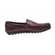 Mocasini barbati casual din piele naturala - Visiniu GKR13VIS