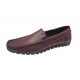 Mocasini barbati casual din piele naturala - Visiniu GKR13VIS