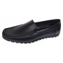 Mocasini negri barbati din piele naturala GKR13VN