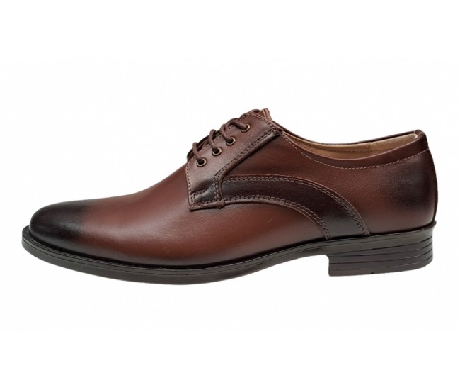 Pantofi barbati, eleganti, piele naturala, maro - GKR14M