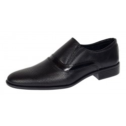 Pantofi barbati eleganti din piele naturala Negru GKR1PFN
