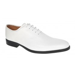 Pantofi barbati eleganti din piele naturala Alb - GKR200A