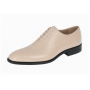 Pantofi eleganți bej pentru bărbați din piele naturală cu șiret și talpă Donatto – GKR200BX