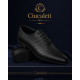 Pantofi barbati eleganti din piele naturala de culoare neagra Donatto M GKR200MTR