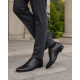 Pantofi barbati eleganti din piele naturala de culoare neagra Donatto M GKR200MTR