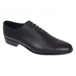 Pantofi barbati eleganti din piele naturala de culoare neagra Donatto M GKR200MTR