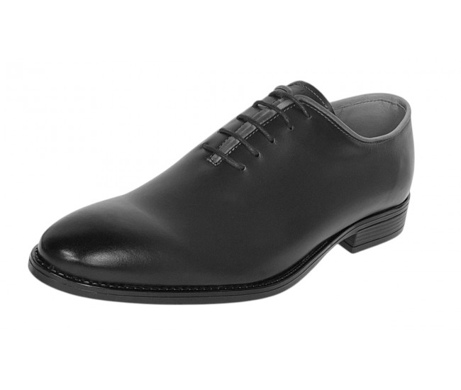 Pantofi barbati eleganti din piele naturala de culoare neagra Donatto GKR200NBOX