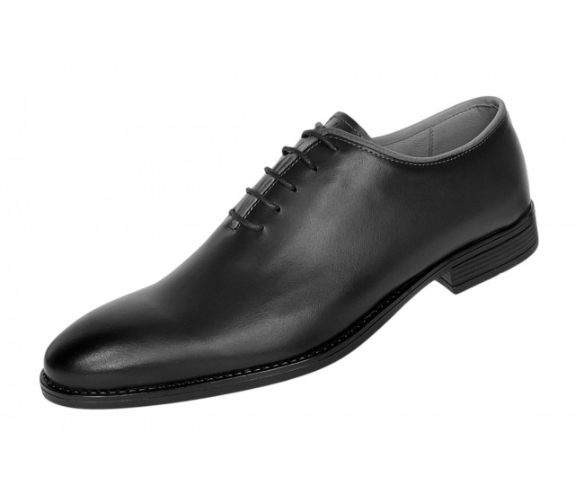 Pantofi barbati eleganti din piele naturala de culoare neagra Donatto GKR200NBOX