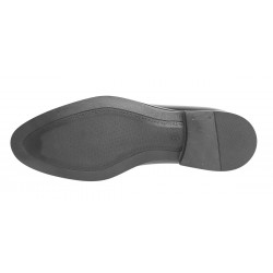 Pantofi barbati eleganti din piele naturala de culoare neagra - GKR200N