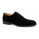 Pantofi barbati eleganti din piele naturala intoarsa de culoare neagra Donatto GKR200NV