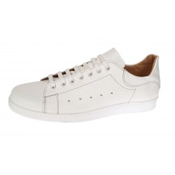 Pantofi barbati casual din piele naturala Alb GKR2023A