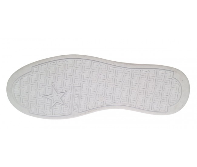Pantofi barbati casual din piele naturala Alb GKR2023A