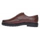 Pantofi barbati casual maro din piele naturala GKR217M