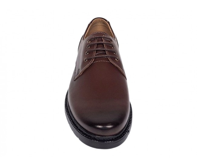 Pantofi barbati casual maro din piele naturala GKR217M