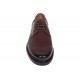 Pantofi barbati casual maro din piele naturala GKR217M
