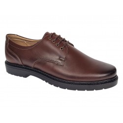 Pantofi barbati casual maro din piele naturala GKR217M