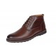 Ghete barbati casual din piele naturala cu siret (imblanite) Corsa - GKR21XM