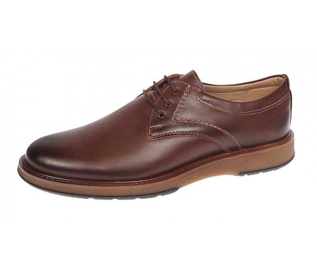 Pantofi barbati casual din piele naturala Maro cu siret GKR230MS