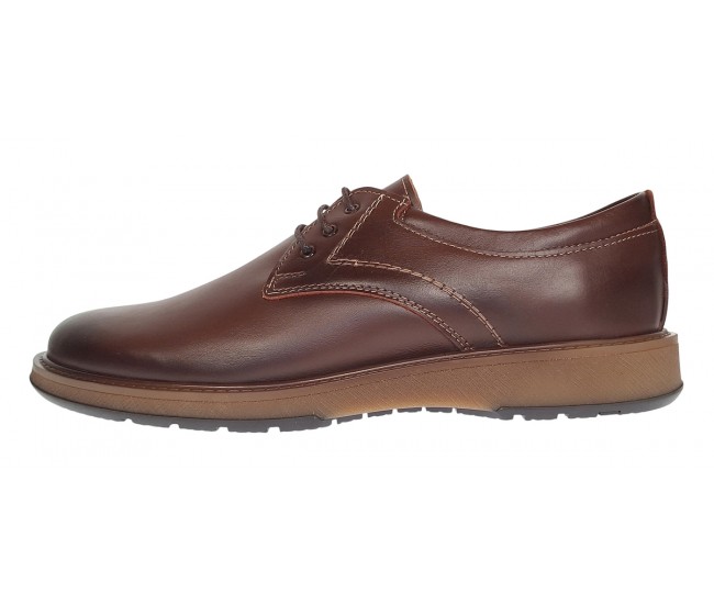 Pantofi barbati casual din piele naturala Maro cu siret GKR230MS