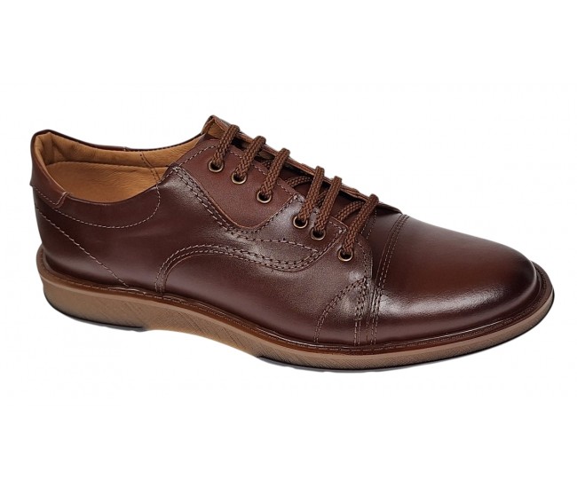 Pantofi barbati casual din piele naturala Maro cu Siret GKR231MS