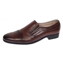 Pantofi barbati eleganti din piele naturala Maro fara inchidere GKR232M