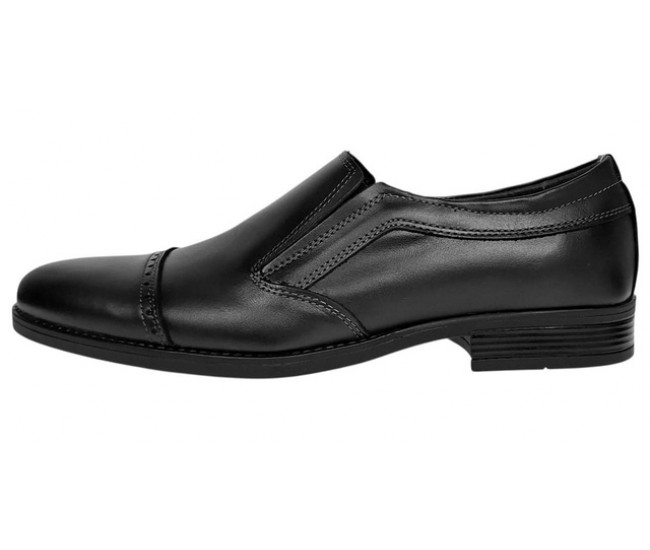 Pantofi barbati eleganti din piele naturala fara siret GKR232NEL