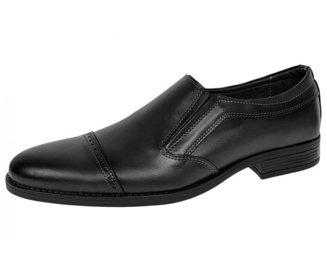 Pantofi barbati eleganti din piele naturala fara siret GKR232NEL