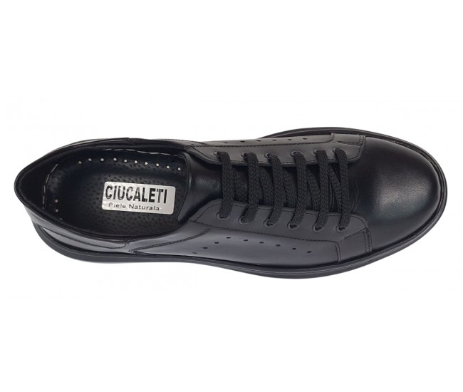 Pantofi barbati casual piele naturala de culoare neagra Aldo GKR2X1N