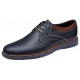 Pantofi barbati sport din piele naturala bleumarin, GKR30BLM