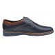 Pantofi barbati sport din piele naturala bleumarin, GKR30BLM
