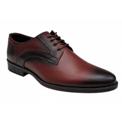 Pantofi barbati, eleganti, piele naturala, bordo -  GKR31VIS