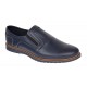 Pantofi casual barbati din piele naturala Bleumarin GKR 331ELBL