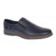 Pantofi casual barbati din piele naturala Bleumarin GKR 331ELBL