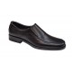 Pantofi barbati eleganti din piele naturala, cu elastic, GKR48N