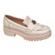 Pantofi dama casual din piele naturala Bej Latte Sasha