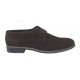 Pantofi barbati casual din piele naturala intoarsa - Marimea 44 Maro - GKR4RM