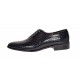 Pantofi eleganti barbati din piele naturala Havana Croco Lac Negru