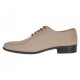 Pantofi barbati bej eleganți din piele naturală cu șiret GKR51TBS