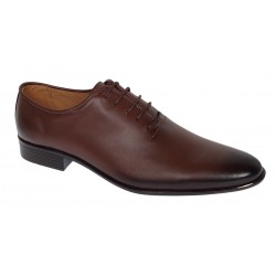 Pantofi barbati eleganti din piele naturala - Maro Cognac Havana 51