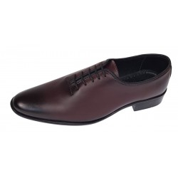 Pantofi eleganti barbati din piele naturala - Model Havana Bordeaux